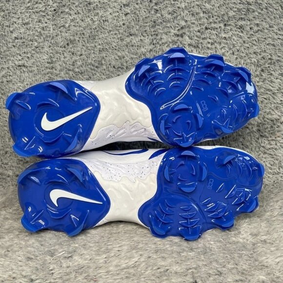 Nike Alpha Huarache Elite 4 Low MCS Baseball Men Size 11 Hyper Blue FD6255-106